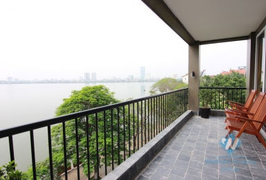 Cosy 03 bedrooms apartment with stunning lakeview for rent in Tay Ho, Ha Noi
